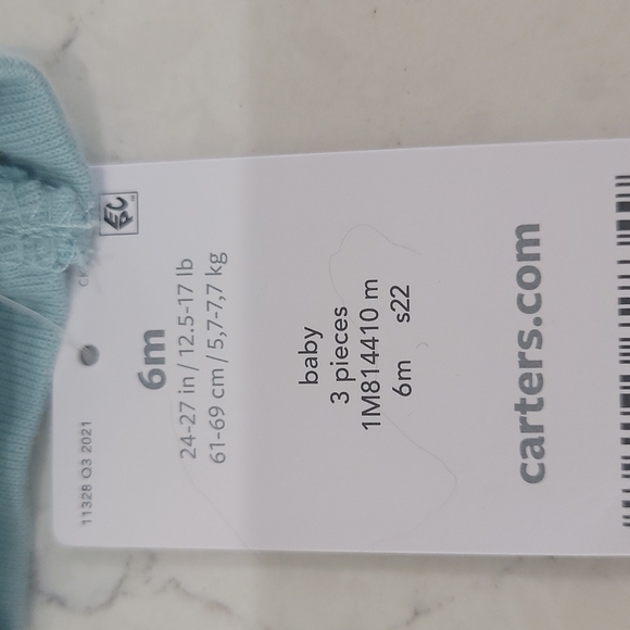 Carter's 3 pieces girl 6M - Picture 8 of 9